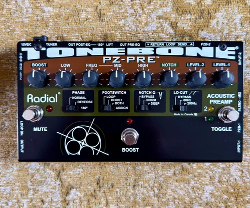 Radial tonebone pre - radial,