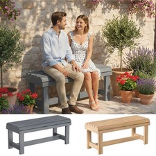 Wooden Garden Bench, 2 Seater