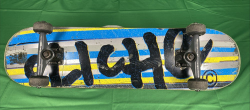 Used cliche skateboard blue - used,