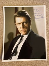 Edward Fox,Signed 10x8 as 'M' in Never Say Never Again, James Bond, Sean Connery