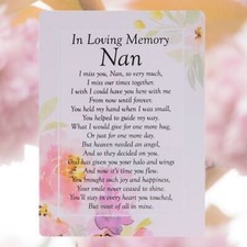 In Loving Memory Nan Graveside