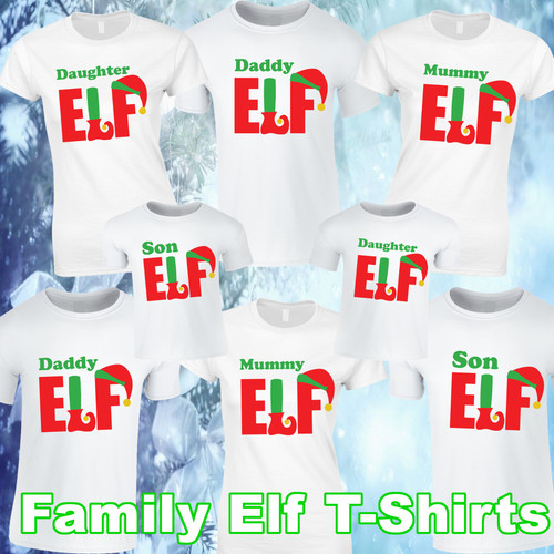 Elf family shirts - elf, t