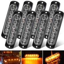 8X LED Amber Strobe Recovery