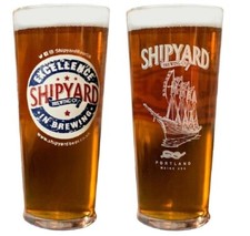 2 x Shipyard Brewing Pint