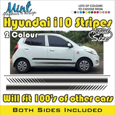HYUNDAI i10 Side Stripes FITS