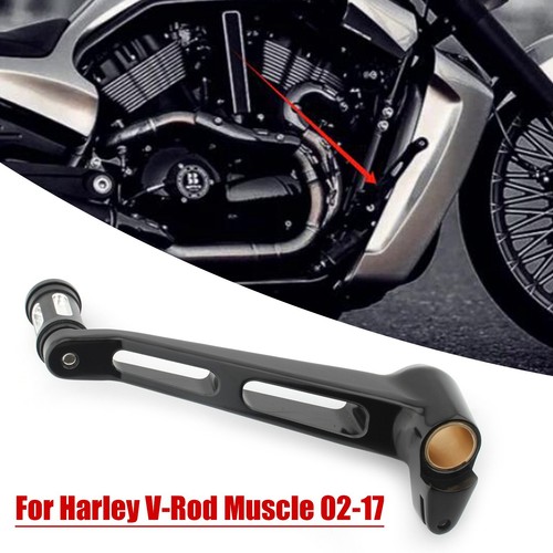 Motorcycle black brake arm - black,