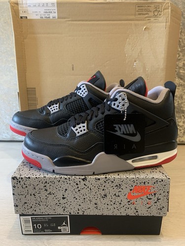Air jordan bred - air, 4