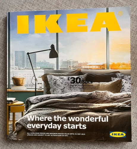 Vintage ikea catalogue - , 2015