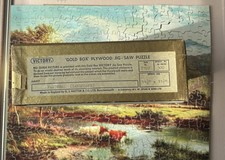 Pastoral Landscape, plywood
