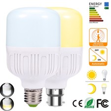 E27 B22 Radar Sensor Light Bulb PIR Motion LED Globe Bulb Night Lamp 9/12/15w