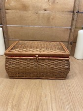 Vintage rattan and wicker
