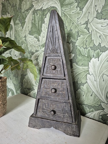 Vintage pyramid shaped small - vintage,