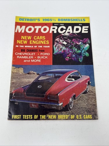 Motorcade may 1965 issue car - motorcade,