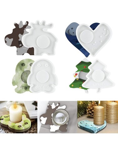 Coaster resin mould with - with, cup