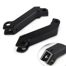 Black Cut Male Mount Foot Peg