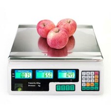 40kg Electronic Price Counting Digital Commercial Meat Weigh Retail Shop Scale