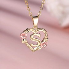 Ladies Heart Initial Letter