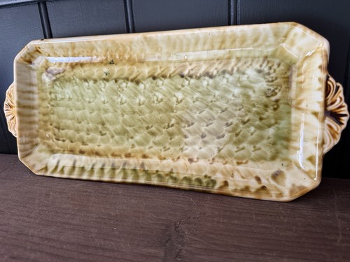 Vintage rectangular plate - rectangular,