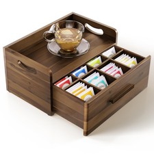 Tinamo Acacia Wooden Tea Box