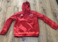 Munster Rugby Hooded Rain Jacket Ireland 9/10