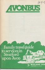 MIDLAND RED BUS TIMETABLE BOOK