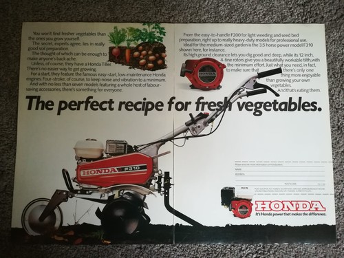 Honda f310 rare magazine - rare,