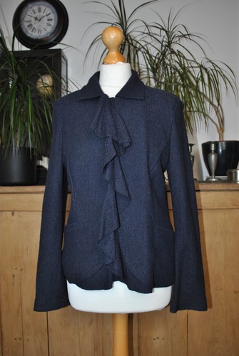 Godske navy wool - navy,