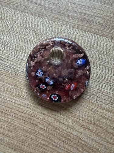 Murano glass pendant necklace - glass, necklace.