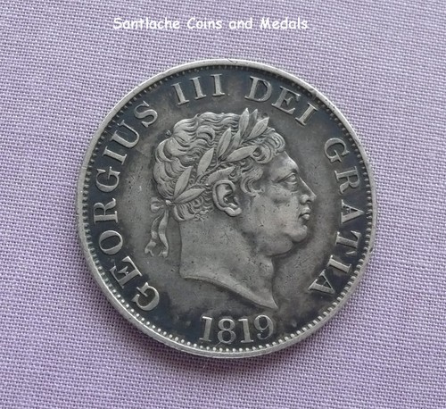 1819 king george iii silver - 1819,