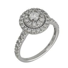 Ladies 18ct White Gold 0.70ct