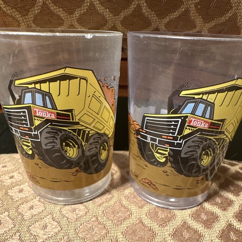 Tonka dump truck clear - clear, plastic