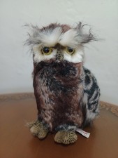 Aurora Great Horned Owl Plush