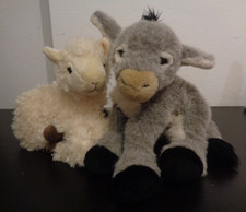 Cuddly, Soft Toy, Donkey and Llama.