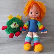 Rainbow Brite Doll Lucky Sprite Original 1983 Mattel Hallmark Plush Rubber Face