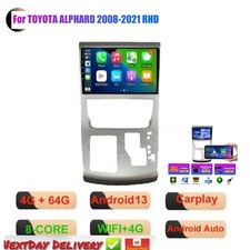 Toyota ALPHARD VELLFIRE  2008-14 20 series ANDROID Radio Sat BT CARPLAY