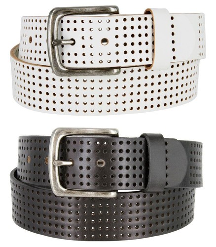 Perforated belt 100 genuine - belt,