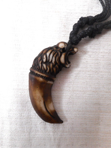 Imitation yak bone carved - yak,