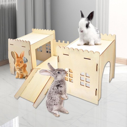 Sturdy wooden rabbit - wooden,