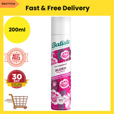 Batiste Dry Shampoo in Blush 200ml, Floral & Flirty Fragrance, Spray to Refresh