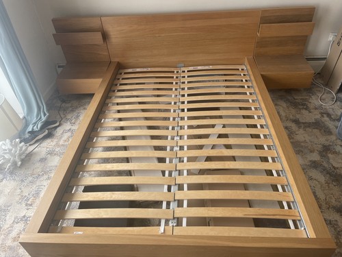 Ikea malm european - european, bed