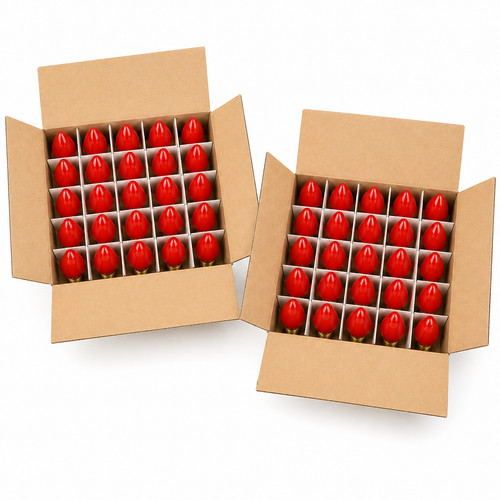 Pack red incandescent - 25-pack,