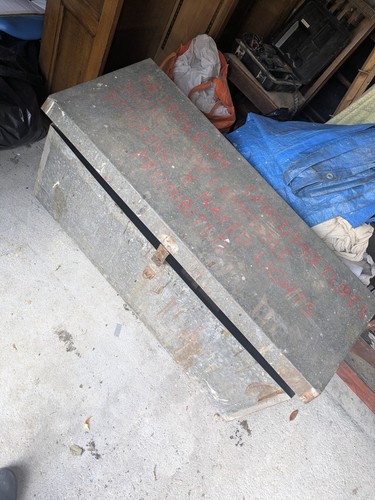 Galvanised large box - galvanised,