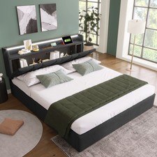 Linen Upholstered Double