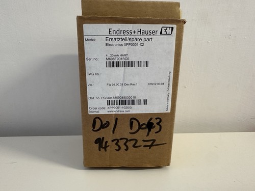 Endress hauser xpp0001 x2 - hauser, xpp0001-x2