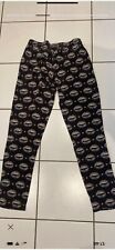 Designer  Markus Lupfer Black Floral 100% Silk Trousers Size M