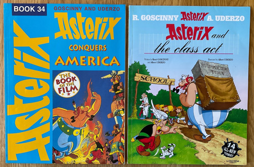Vintage asterix books - x,