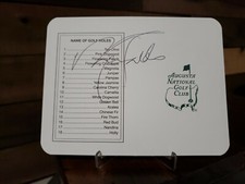 NICK FALDO PGA GOLF SIGNED