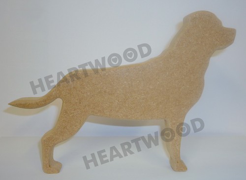 Rottweiler dog shape with tail - rottweiler,