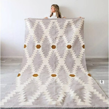 Vintage Southwest Gray Kilim