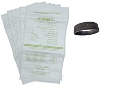6 KIRBY HEPA VACUUM BAGS +